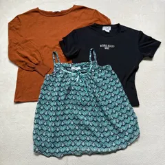 【まとめ売り3点セット】【レディース Mサイズ】NATURAL BEAUTY BASIC ナチュラルビューティーベーシック 半袖ロゴ Tシャツ パフスリーブ ニット ダマスク柄 キャミソール シンプル カジュアル ガーリーのサムネイル