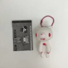 グルーミーベア カプセルソフトビニールマスコットシリーズ アルビノ キーホルダー