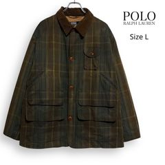 美品 ポロ ラルフローレン リバーシブル ツイード ベンタイル コート
