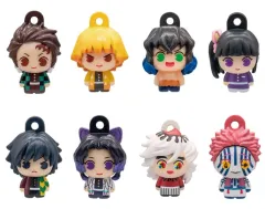 【中古】雑貨 全8種セット 「びっくらたまご 鬼滅の刃 ころんとますこっと～漆～」