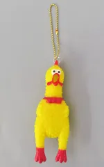 【中古】キーホルダー チキン君チーズ 「だまることを知らないチキンやろう～神7!～」