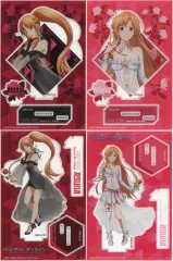 【中古】アクリルスタンド・アクリルパネル 全4種セット アクリルフィギュア 「くじ引き堂 TVアニメ ソードアート・オンライン アスナ バースデーオンラインくじ 2025」 B賞