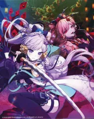 【中古】キャンバスボード・キャンバスアート メインビジュアル F3キャンバスアート 「DMMスクラッチ! 偲ビ鬼 朝ノ瑠璃 feat. 柊優花」 A賞