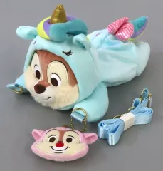 【中古】バッグ チップ＆デール マルチポシェット(チャーム付き) CHIP‘N DALE COLLECTION 「チップとデール」 ディズニーストア限定