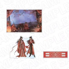 【中古】アクリルスタンド・アクリルパネル B.墨燃＆楚晩寧(AGF2025ver.) アクリルジオラマ 「二哈と彼の白猫師尊」