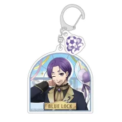 【中古】キーホルダー 御影玲王 「ブルーロック トレーディングダブルパーツアクリルキーホルダー バルーン」