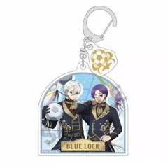 【中古】キーホルダー 凪誠士郎＆御影玲王 「ブルーロック トレーディングダブルパーツアクリルキーホルダー バルーン」