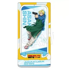 【中古】アクリルスタンド・アクリルパネル 朝倉シン 回転アクリルスタンド 「SAKAMOTO DAYS」