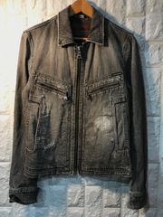 名作 DRKSHDW Rick Owens 錆加工デニムジャケット S - メルカリ