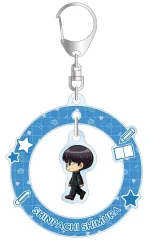【中古】キーホルダー 志村新八 ちびとこ ゆらゆらアクリルキーホルダー 「3年Z組銀八先生」