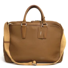 ユナイテッドアローズ／UNITED ARROWS バッグ ブリーフケース ビジネスバッグ 鞄 ビジネス メンズ 男性 男性用レザー 革 本革 ブラウン 茶  UA LEATHER BRF UA レザー ブリーフ バッグ 2WAY ショルダーバッグ シボ革 シュ