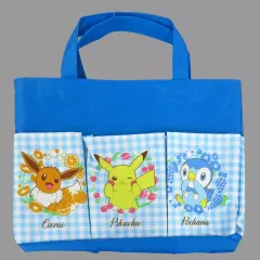 【中古】バッグ ブルー プラチナムザッカポケット付収納バッグ 「ポケットモンスター」