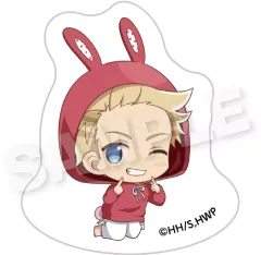 【中古】アクリルスタンド・アクリルパネル デンマーク(アニマルパーカーver.) ゆらゆらアクリルマスコット 「ヘタリア World★Stars」