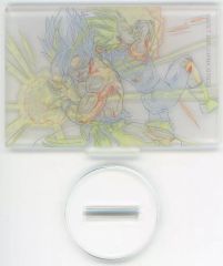 [중고] 아크릴 스탠드 아크릴 패널 손오공 & 베지터 아크릴 스탠드 [이치 반 쿠지 드래곤 볼 BATTLE OF THE SUPER SAIYAN] F상