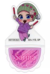 [Used] Figurine/Decorative Item: Tendoji Sarina Mini Character Clear PET Stand"TV Anime [Oshi no Ko] Season 3 Broadcast Commemoration Museum at AKIHABARA Gamers Main Store" Museum Raffle C Prize / Purchase Bonus for Eligible Products