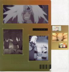 [중고] 상품 세트 나루토 & 사스케 & 자래야 클리어 파일 & 스티커 [이치 반 쿠지 NARUTO-나루토- 질풍전 윤회의 한탄과 평화의 서두] J상
