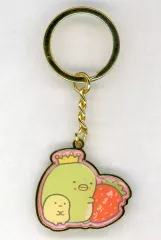 【中古】キーホルダー ぺんぎん? あまおうでぶらり ダイカットキーホルダー 「すみっコぐらし」