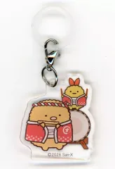 【中古】キーホルダー とんかつ＆えびふらいのしっぽ 「すみっコぐらし×日本百貨店 コラボ第一弾 目印チャーム」