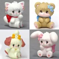 【中古】トレーディングフィギュア 全4種セット 「mikko illustrations LOVE FRIENDS ソフビコレクション」