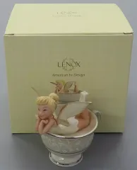 【中古】フィギュア ティンカーベル Disney’s Teacup Tink 「ピーター・パン」 陶器製フィギュア