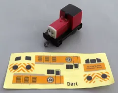 【中古】おもちゃ ダート(連結パーツ付) 「カプセルプラレール きかんしゃトーマス しましまのゴードン編」