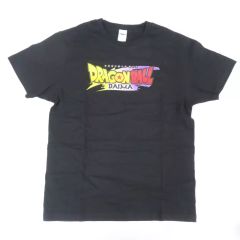 [중고] T 셔츠 드래곤 볼 DAIMA T 셔츠 로고 블랙 L 사이즈 [드래곤 볼 DRAGON BALL STORE TOKYO]