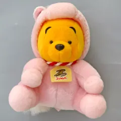 【中古】ぬいぐるみ プーさん(午/ピンク) 干支ぬいぐるみ2002 「ディズニー」 ディズニーストア限定