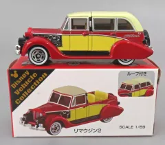 【中古】トミカ 1/89 リマウジン2(レッド×クリーム/ベトナム製) 「トミカ ディズニービークルコレクション」 東京ディズニーリゾート限定