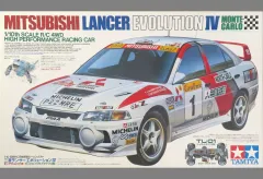 【中古】ラジコン 1/10 三菱 ランサーエボリューションIV モンテカルロ仕様 「電動RC4WDレーシングカーシリーズ」 組み立てキット [58219]のサムネイル