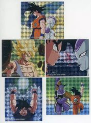 [중고] 스티커 스티커 E 세트 플레이크 프리즘 스티커 [이치 반 쿠지 드래곤 볼 BATTLE OF THE SUPER SAIYAN] I상