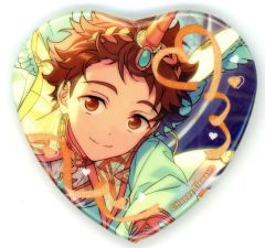 あんさんぶるスターズ あんスタ ホワイトデー ハート缶バッジ 月永レオ