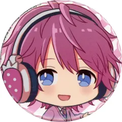 【中古】バッジ・ピンズ さとみ(すとろべりーぷりんす) 「キャラバッジコレクション ヘッドホンver.」 アニメイト限定