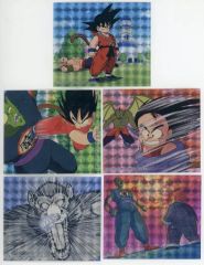 [중고] 스티커 스티커 C 세트 플레이크 프리즘 스티커 [이치 반 쿠지 드래곤 볼 BATTLE OF THE SUPER SAIYAN] I상