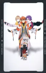 【中古】キャラカード 渡会雲雀＆北見遊征＆風楽奏斗(太陽組/一列/手広げ) 「バーチャルYouTuber にじさんじ VOLTACTION×3SKM FUSION LIVE IMPACT IMPACT ランダムフォト風カード 太陽組」