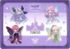 【中古】キャラカード 集合(ミニキャラ/パープル) 箔押しカード 「バーチャルYouTuber ホロライブ 秘密結社holoX tower invasion～holoX色に染め上げろ!～」 東京限定 謎解き体験特典