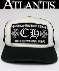 CHROME HEARTS 銀座店 クロムハーツ トラッカーキャップ 【CH】 帽子 メンズ SV925 黒/白 102695