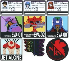 【中古】コースター 全9種セット ラバーコースター 「一番くじ 新世紀エヴァンゲリオン 30th Anniversary」 E賞