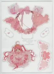 【中古】アクリルスタンド・アクリルパネル 【ホロライブプロダクション】アクリルジオラマ さくらみこ(綾香) C107/空色姉妹