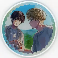 【中古】コースター 彼方の君の手 アクリルコースター Cグループ 「ゆるキュンBLフェア 2024 開催記念Gratte animatecafe」 ドリンクメニュー有償特典