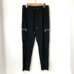 RESOUND CLOTHING リサウンドクロージング カーゴパンツ RC28-ST-030 リラックス 日本製 サイズ2 Mサイズ相当 ブラック ボトム A16275◆のサムネイル