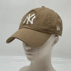 KO3952□ニューエラ キャップ 9TWENTY ベージュ ヤンキース コットン