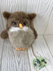 やまね工房 ふくろう(コノハズク) ぬいぐるみベージュ - メルカリ