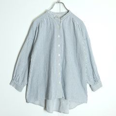 美品 アラクリティコロニー リネン100%シャツ オーバーサイズ バンド 