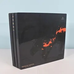 [大清水35-85-0330]SONY PS4 Pro CUH-7100B Playstation4 1TB 本体のみ モンスターハンターワールド リオレウスエディション