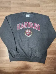 チャンピオン ハーバード ロゴ スウェット Tシャツ グレー L