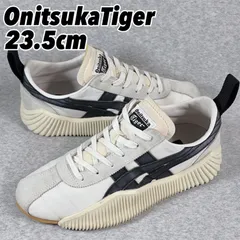 0564良品【オニツカタイガー】アクロモント 23.5cm ホワイト×ブラック