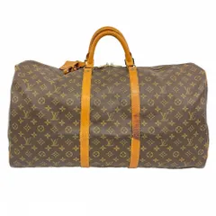 ルイ・ヴィトン(Louis Vuitton) ルイ・ヴィトン バッグ・ボストンバッグ モノグラム キーポルバンドリエール60 M41412 ブラウンメンズ レディース  P2591381