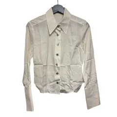  フォクシー FOXEY BOUTIQUE レディース ブラウス シャツ コットン100% 42 ホワイト 14489-ABO108【ZK101】のサムネイル