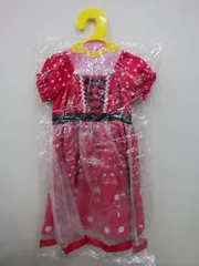 1A335-74224 Disney ディズニー ミッキー＆ミニー キッズ ドレス コスチューム 110サイズ そう丈/約60cm