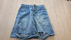 レディース//ダメージデニム//デニム//タグL